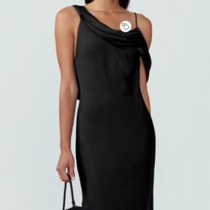 Fame and Partners Fracois Dress in Black Sz 12